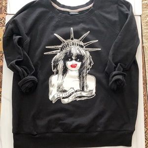 Torrid Betsey Johnson sweatshirt.